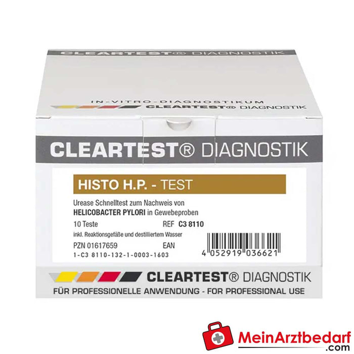 Cleartest® Teste Histo H.P. Helicobacter Pylori