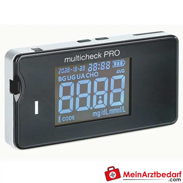 Aparelho de medição tripla Lifetouch Multicheck PRO (glucose no sangue, colesterol e ácido úrico)