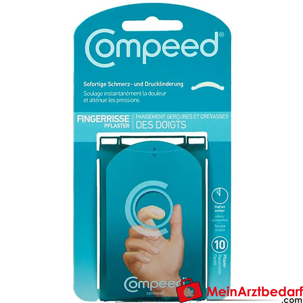 Compeed® Fingerrissepflaster, 10 St..