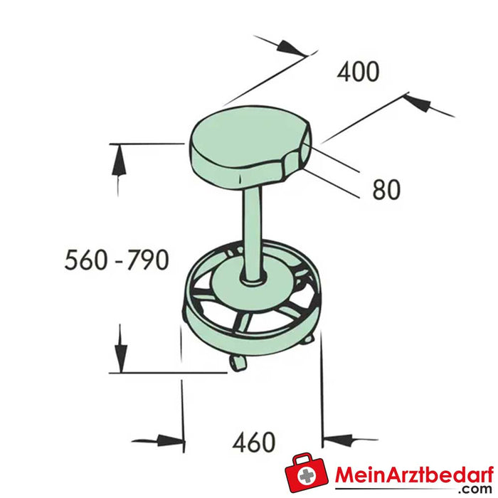 Servoprax OR seat 222.1660 / 222.1680