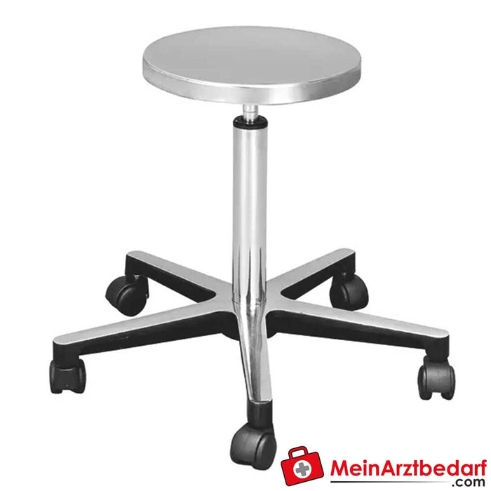 Servoprax stainless steel surgical stool