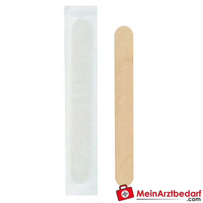 Medispat Clean wooden mouth spatula Single, 50 pcs.