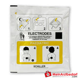 SCHILLER defibrillation electrodes for children, small connector, 1 pair