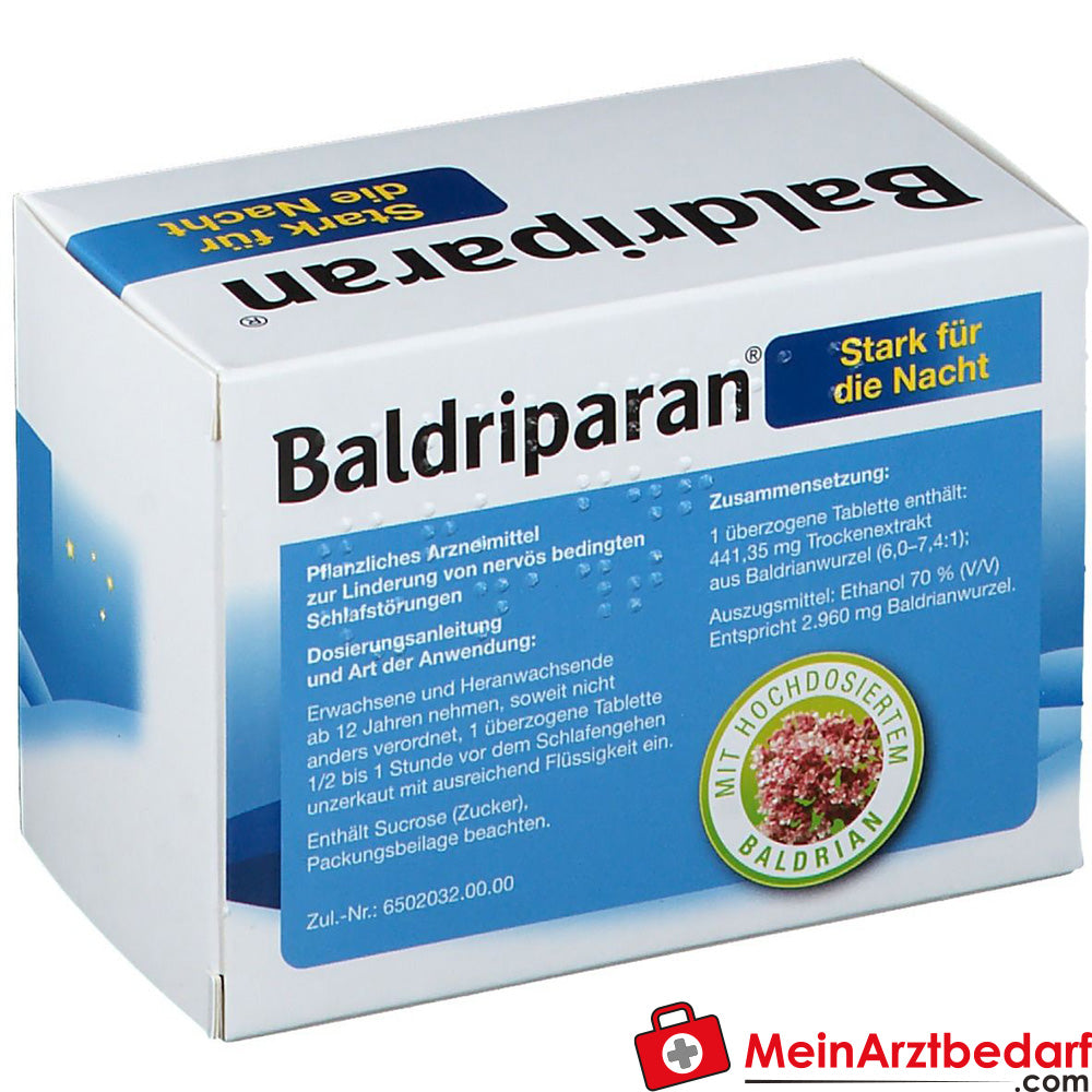 Baldriparan® Stark für die Nacht.