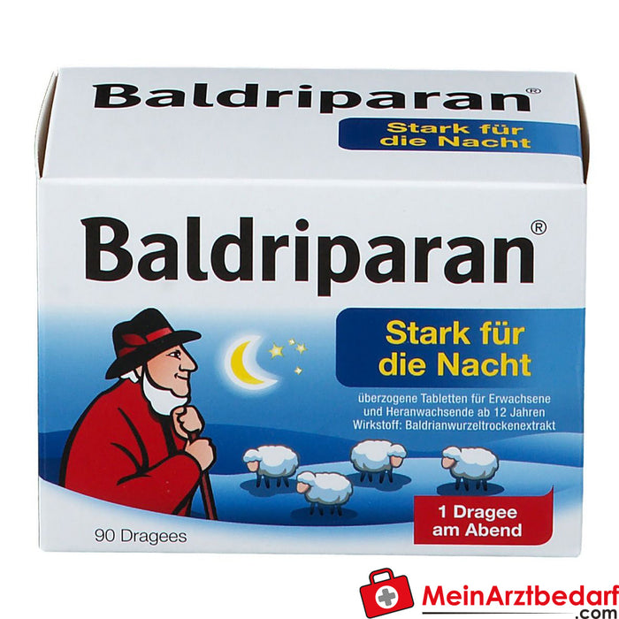 Baldriparan sterk voor de nacht