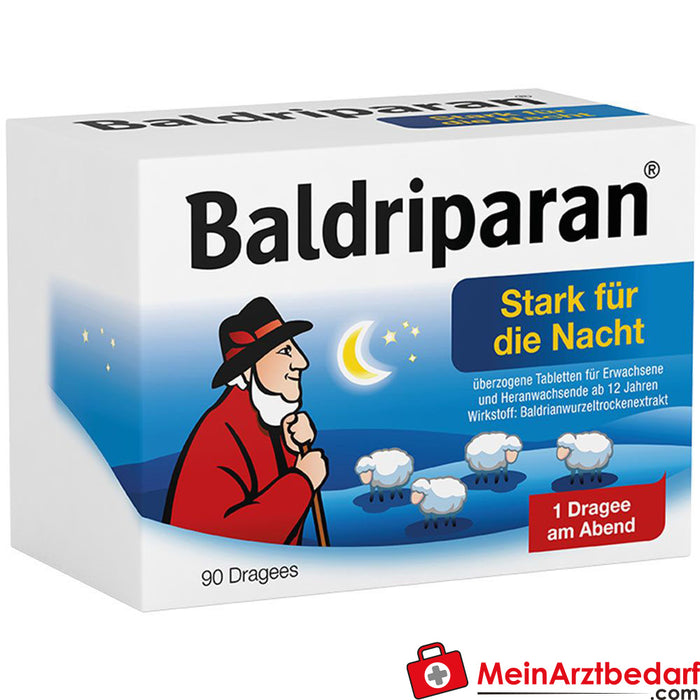 Baldriparan sterk voor de nacht