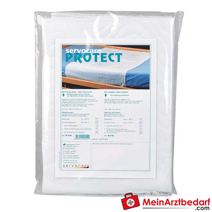 Servocare Protect inserto protector de cama 75 x 90/160 cm