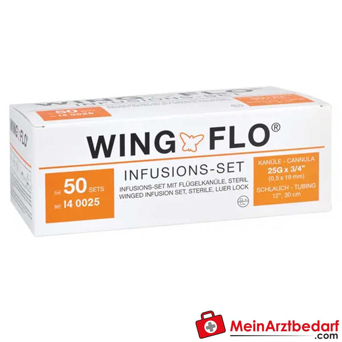 Wing-Flo wing cannulas 21G, 50 pcs.