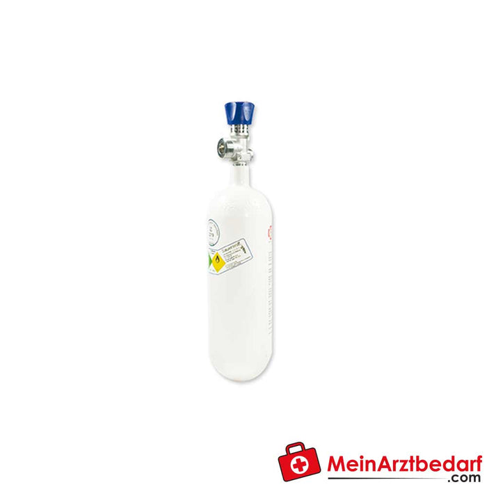 1,0 Liter Sauerstoffflasche