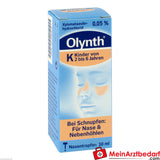 Olynth® 0,05% Nasentropfen für Kinder.