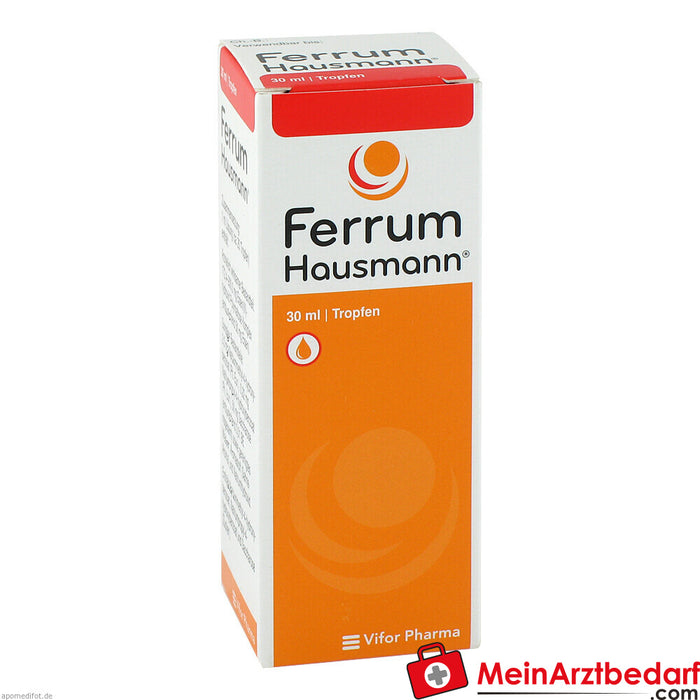 Ferrum Hausmann 50mg de ferro/ml de solução