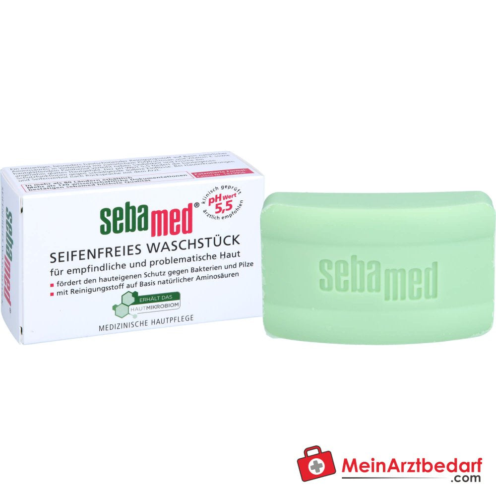 sebamed Seifenfreies Waschstück, 100 g.