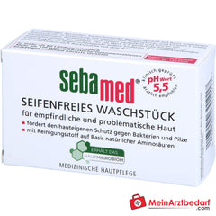 sebamed Seifenfreies Waschstück, 100 g.
