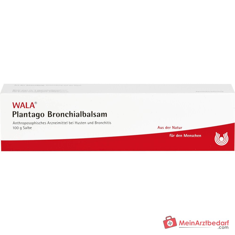 WALA Plantago Bronchialbalsem Zalf, 100 g