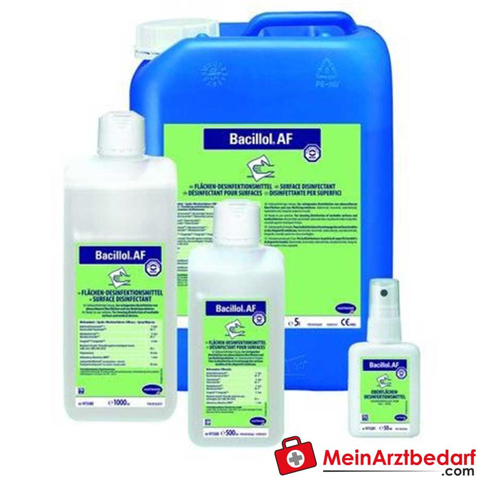 Hartmann Bacillol AF disinfectant or disinfectant wipes