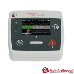 Schiller FRED easyport plus FIRST Defibrillator.