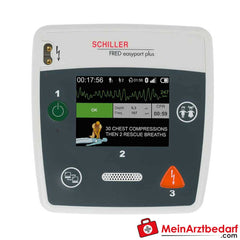 Schiller FRED easyport plus FIRST Defibrillator.