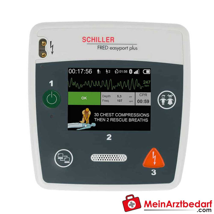 Schiller FRED easyport plus FIRST Defibrillator