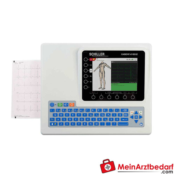 Schiller ECG em repouso Cardiovit AT-102 G2