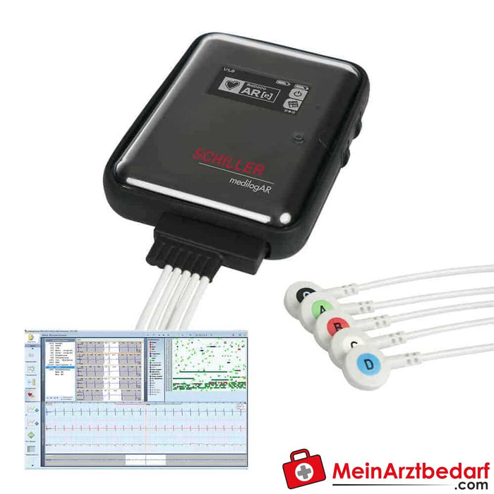 Paquete Schiller ECG de larga duración Medilog DARWIN2 Office