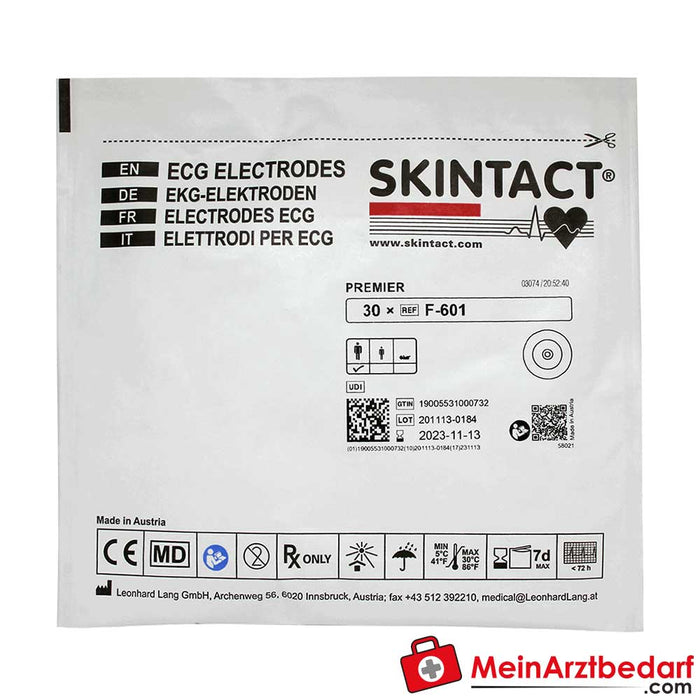 Schiller Skintact électrodes ECG adhésives F-601, 50 mm, 30 pcs.
