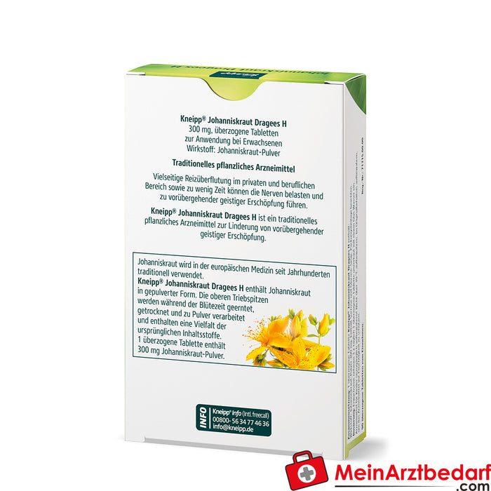 Kneipp® Tabletki powlekane z dziurawca H