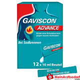 Gaviscon Advance Pfefferminz 1000mg/200mg Dosierbeutel.