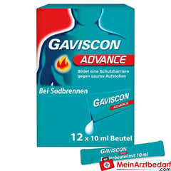 Gaviscon Advance Pfefferminz 1000mg/200mg Dosierbeutel.
