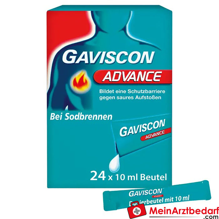 Gaviscon Advance 薄荷 1000 毫克/200 毫克小袋装
