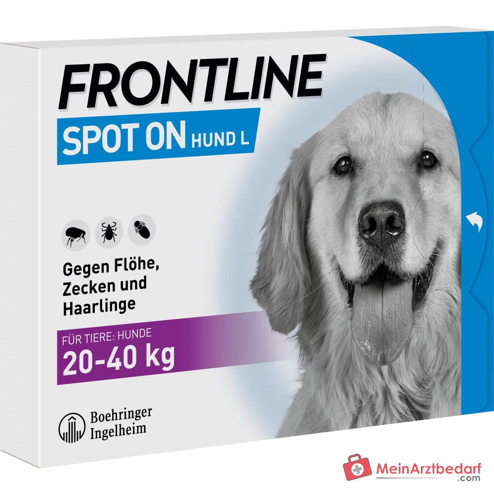 Frontline Spot On H40 Fipronil pipety 6 sztuk