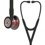 Stetoscopio Littmann Cardiology IV in acciaio inossidabile, a doppia frequenza, per adulti e bambini, edizione arcobaleno