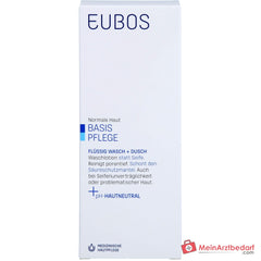 Eubos Basis Pflege Flüssig Wasch + Dusch, 200 ml.