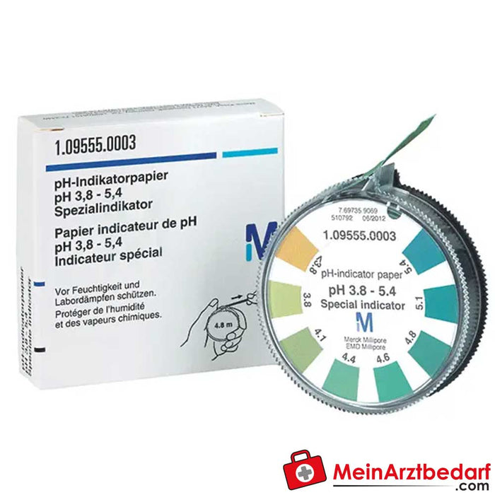 Papel indicador especial servoprax Merck