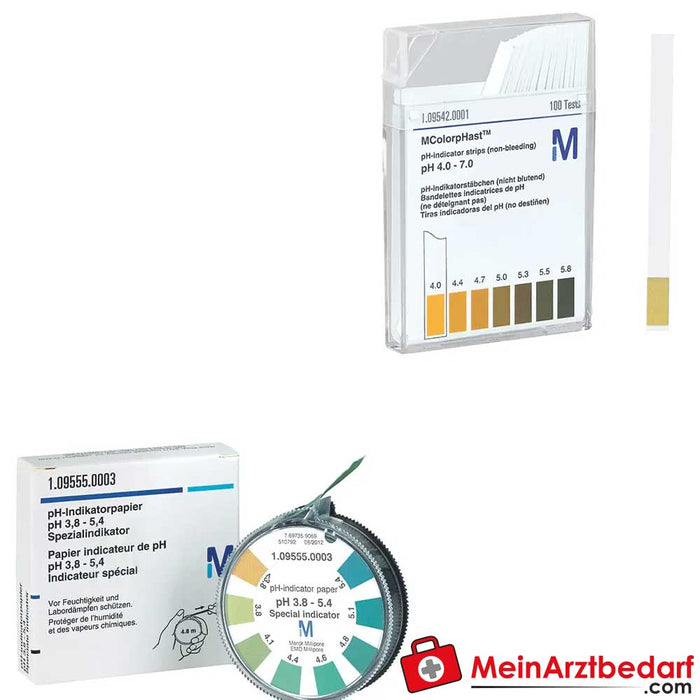 Carta indicatore speciale Servoprax Merck