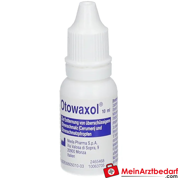 Otowaxol Sine roztwór - usuwanie woskowiny usznej do delikatnego czyszczenia uszu, 10ml