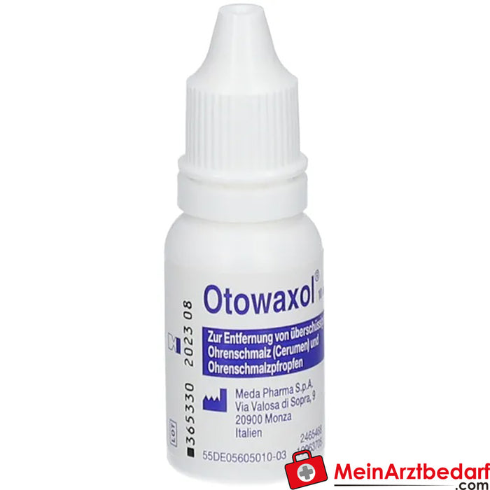 Otowaxol Sine soluzione - rimozione del cerume per una pulizia delicata dell'orecchio, 10ml