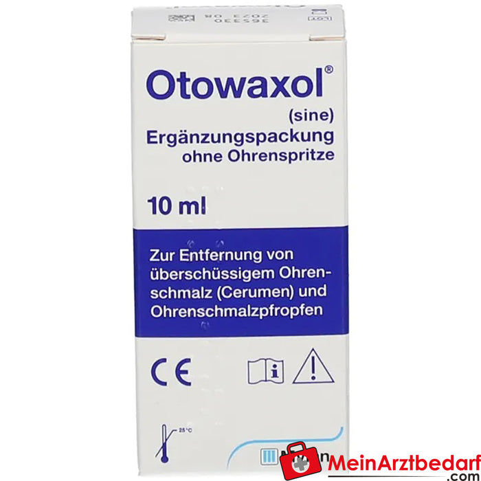 Solution Otowaxol Sine - élimination du cérumen pour un nettoyage en douceur des oreilles, 10ml