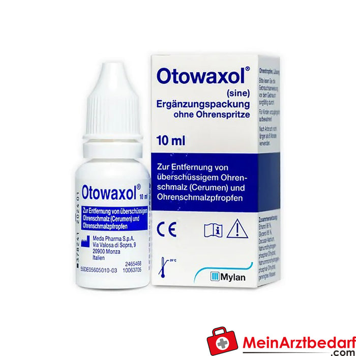 Otowaxol Sine solüsyonu - nazik kulak temizliği için kulak kiri giderici, 10ml