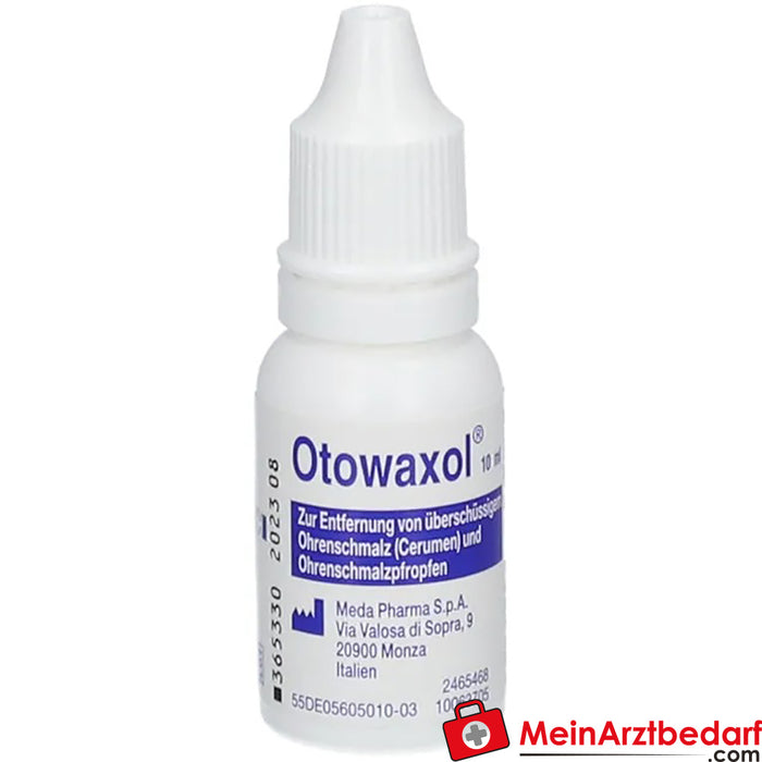 Otowaxol Sine solution - earwax removal for gentle ear cleaning, 10ml