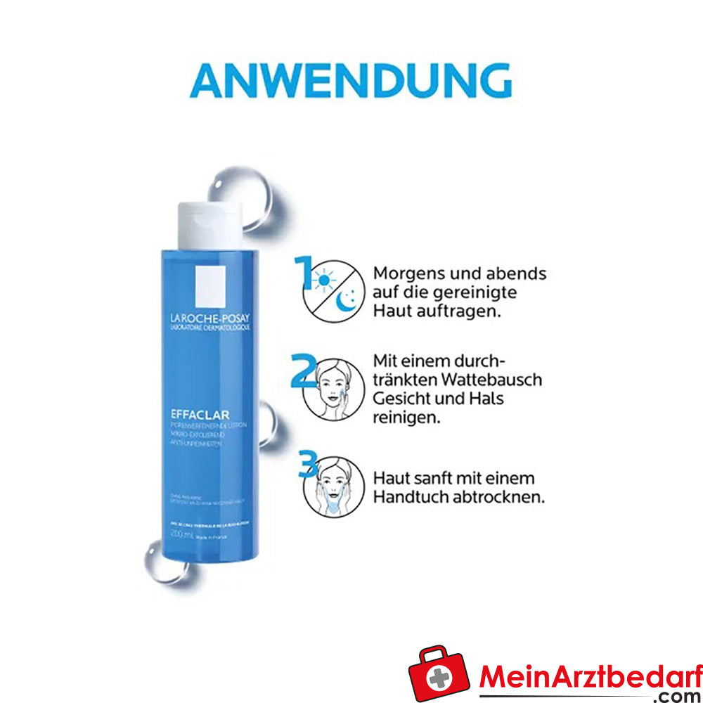 La Roche Posay EFFACLAR Porenverfeinernde Lotion, 200ml.