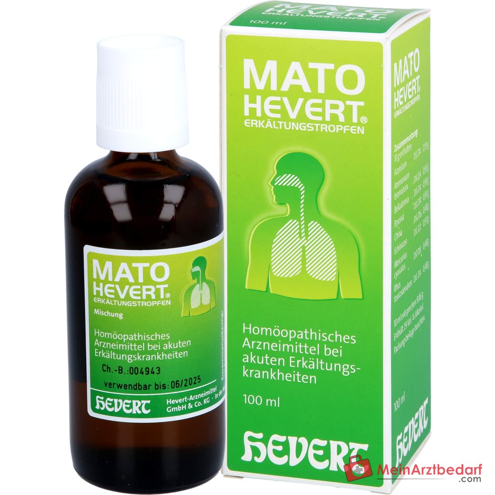 Hevert Mato Hevert Gocce Antifreddo, 100 ml