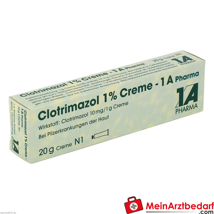 Clotrimazol 1% crème-1A Pharma
