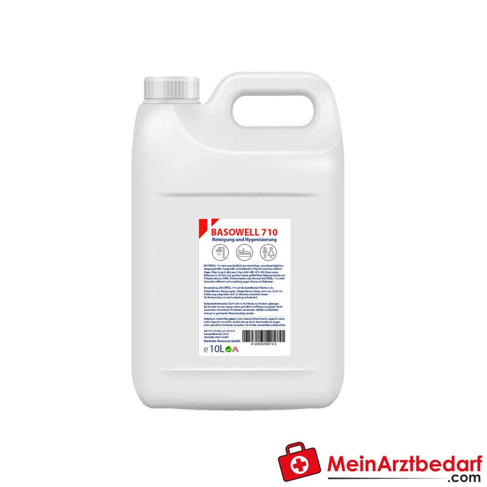 10 litre Basowell® 710 - Yüzey dezenfeksiyonu