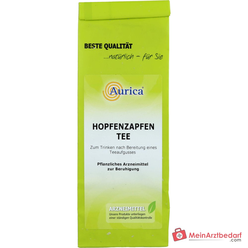 Tisana di fiori di luppolo essiccati, porzione da 0,5 g, 40 g.