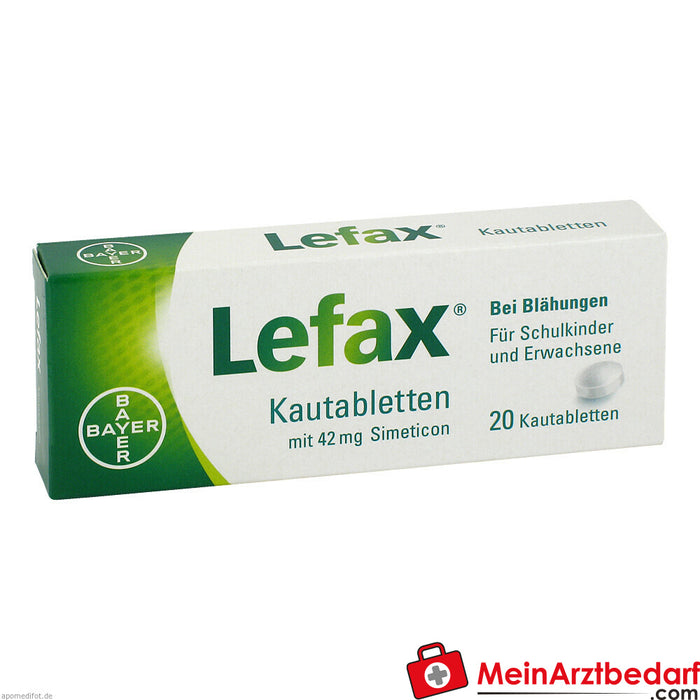 Lefax compresse masticabili