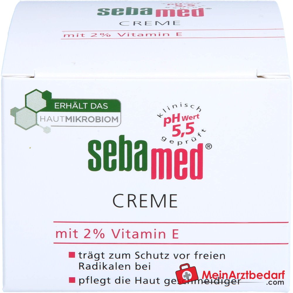 sebamed Creme mit 2% Vitamin E, 75 ml.