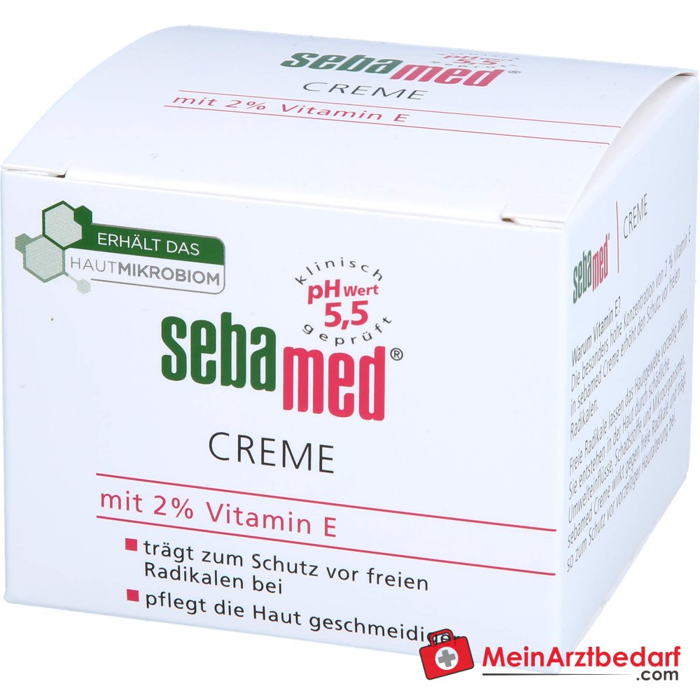 sebamed Creme mit 2% Vitamin E, 75 ml.