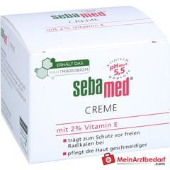 sebamed Creme mit 2% Vitamin E, 75 ml.
