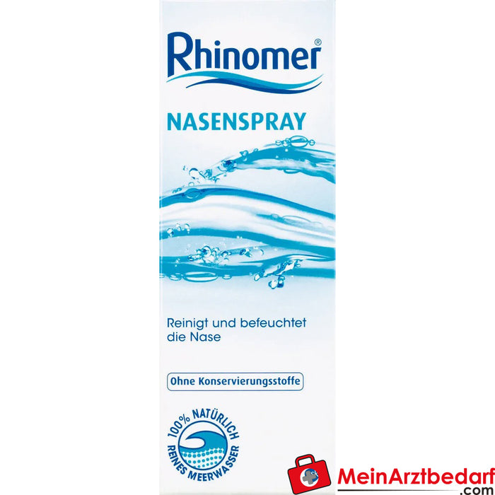Rhinomer spray nasale, acqua di mare sterile e isotonica, 20ml