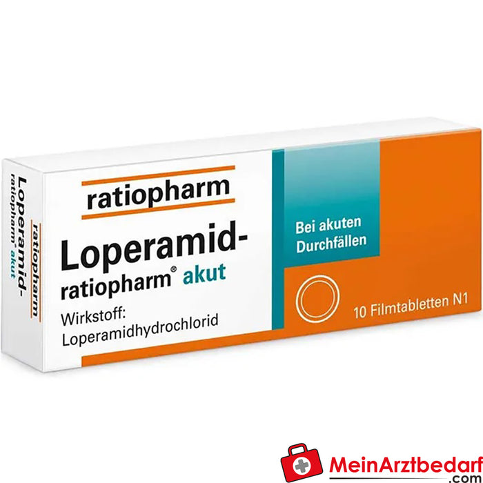 Loperamid-ratiopharm ostry 2 mg